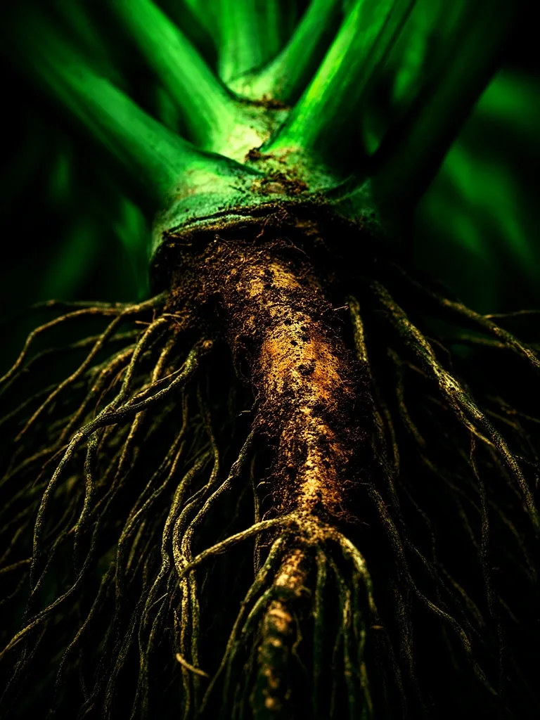 Textura botánica profunda